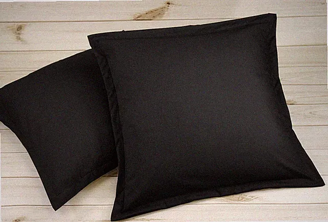 Aiking Home 2-Pack of 280 Thread Count Easy-Care Euro Sham Set, 26 by 26 inch