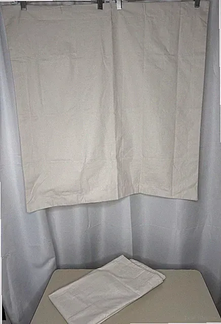 Euro Square Pillow Shams Set Of 2 Pillow Covers 26x26 Cream Ivory Pillow Cases